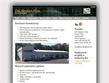 Tablet Screenshot of cnc-obrabeni.com